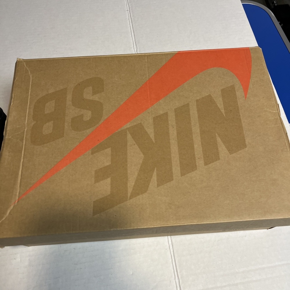 Sz 11- NIKE SB BRUIN ISO MENS 'ORANGE LABEL'  BLACK - Picture 8 of 9